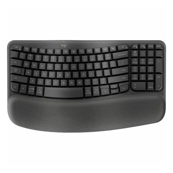 TECLADO LOGITECH ERGO WAVE KEYS INALÁMBRICO BLUETOOTH INGLÉS 920-011898