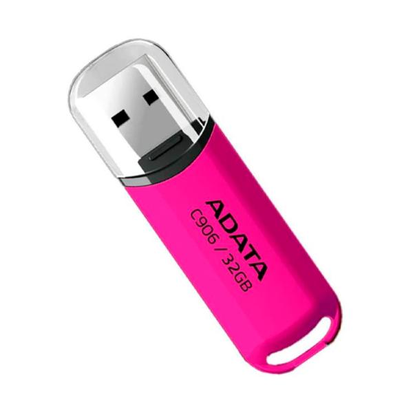 MEMORIA USB 2.0 32GB ADATA C906 PINK AC906-32G-RPP