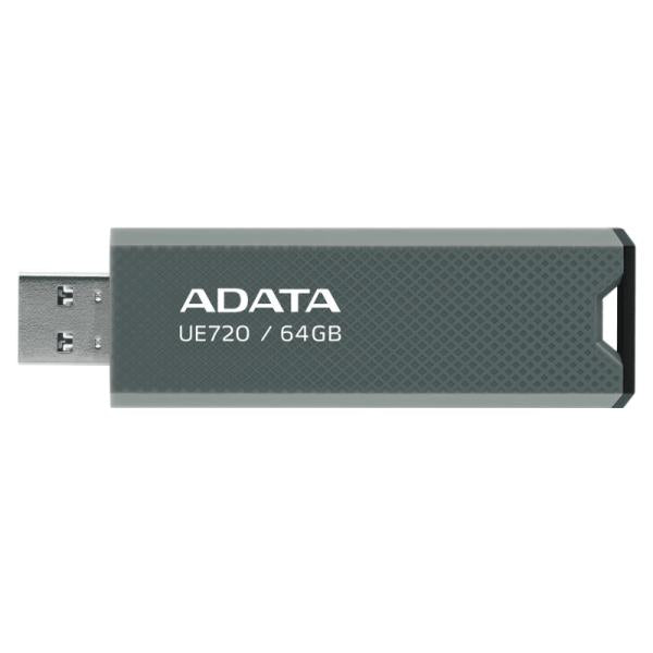 MEMORIA USB 64GB ADATA UE720 USB 3.2 GEN2 550MB/S / 450MB/S UE720-64G-CGY/BK