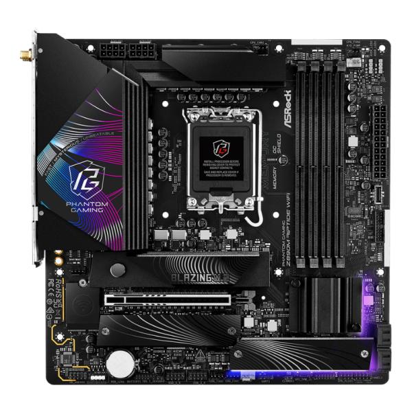 TARJETA MADRE ASROCK Z890M RIPITIDE WIFI LGA1851 MICRO ATX DDR5 MB-Z890MRIPWIFI
