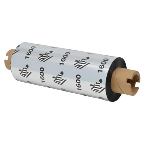 RIBBON DE CERA ZEBRA 01600GS08407 PARA IMPRESIORAS TT 84MMX70MM 24 UNIDADES/CAJA