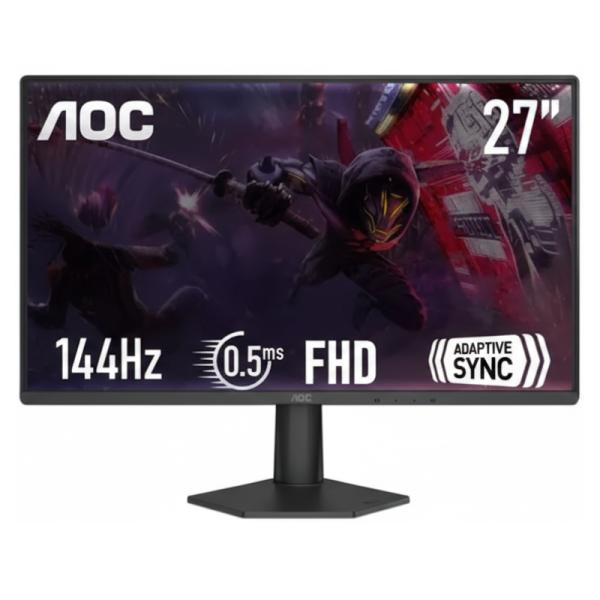 MONITOR GAMING AOC 27G50F 27" PLANA FULL HD 1920 X 1080 144 HZ LCD HDMI / DISPLAYPORT / G-SYNC COMPATIBLE / FREESYNC