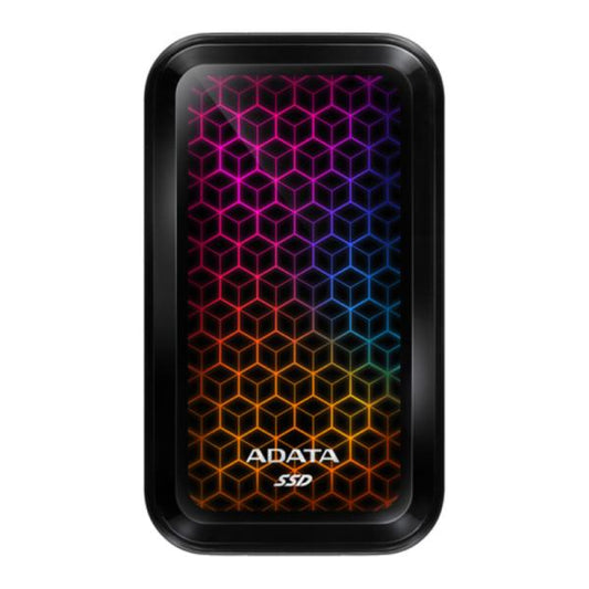 HD EXTERNO 1TB 3.2 SOLIDO ADATA RGB 1000/800 MB/S ASE770G-1TU32G2-CBK
