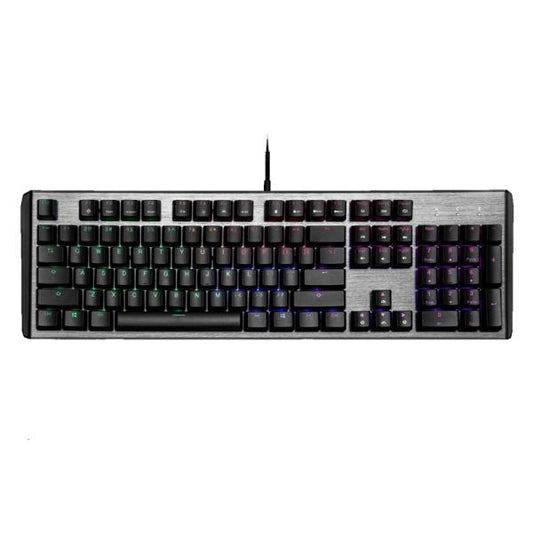 TECLADO GAMING RGB COOLER MASTER CK550 V2 MECÁNICO ALÁMBRICO USB INGLÉS SWITCH ROJO CK-550-GKTR1-US