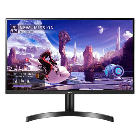 MONITOR 27" LG 27QN600-B QHD 2560x1440 75 HZ HDMI PLANO SLIM 719192637528