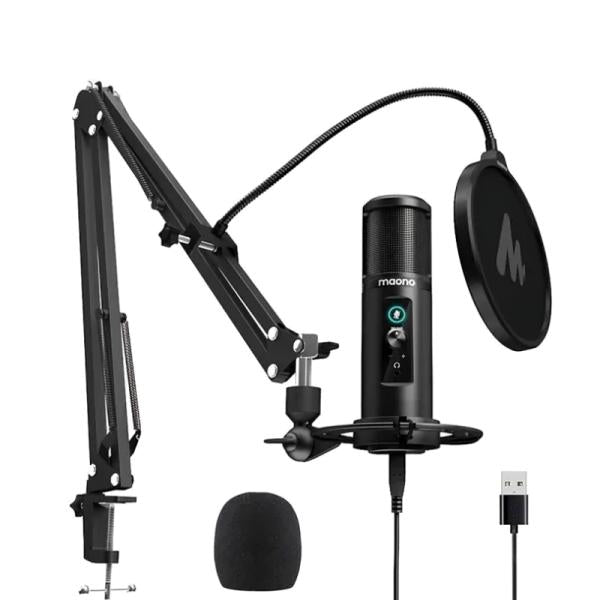 MICROFONO MAONO 192KHZ/24-BIT USB 60HZ AU-PM422