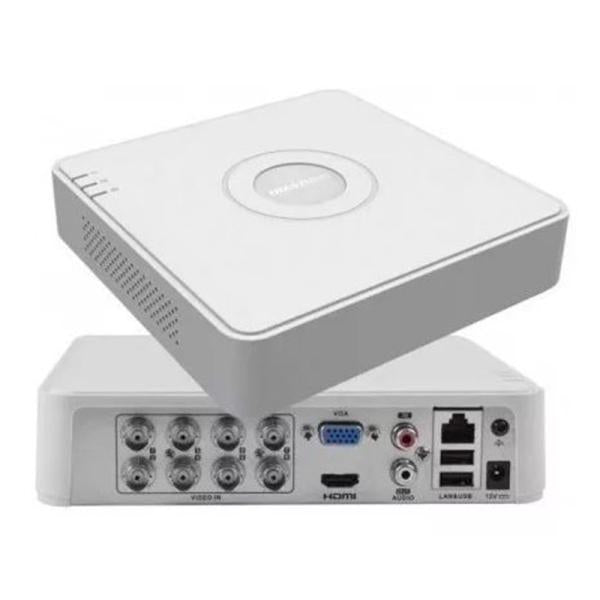 GRABADORA DVR PARA CAMARAS DE VIGILANCIA HIKVISION  8-CH ANALOG.1-CH IP. 1080P LITE/720P. 1 SATA INTERFACE. H.265 PRO+ DS-7108HGHI-M1 300228097
