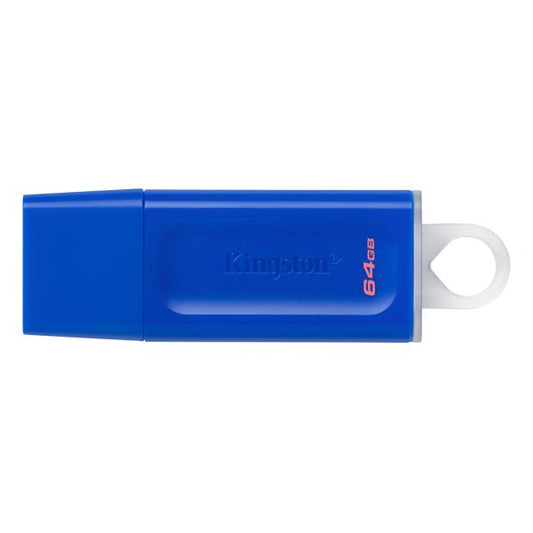 MEMORIA USB 64GB KINGSTON DATA TRAVELER EXODIA USB 3.2 BLUE KC-U2G64-7GB