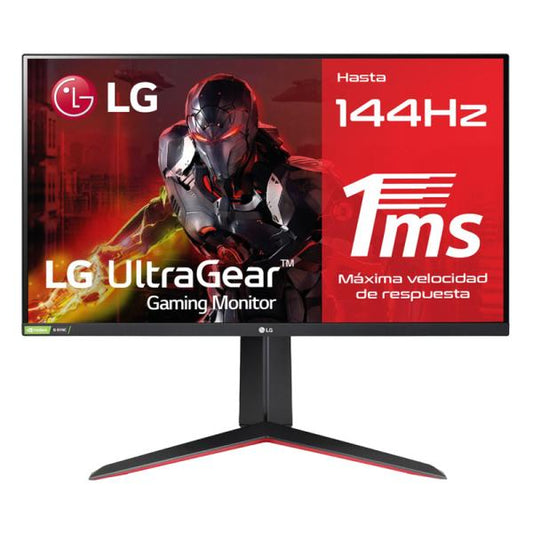 MONITOR 27'' LG 27GN65R-B FHD 1920x1080 144Hz DP HDMI PLANO SLIM 195174010860 