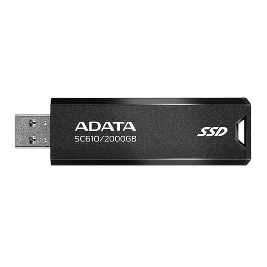 HD EXTERNO 2TB 3.2 SOLIDO ADATA BLACK/RED  SC610-2000G-CBK/RD