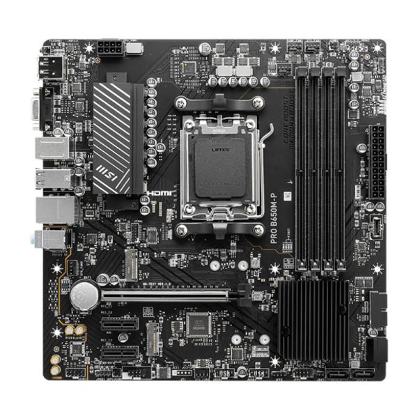 TARJETA MADRE MSI PRO B650M-P DDR5 AM5 MICRO-ATX 911-7E27-001
