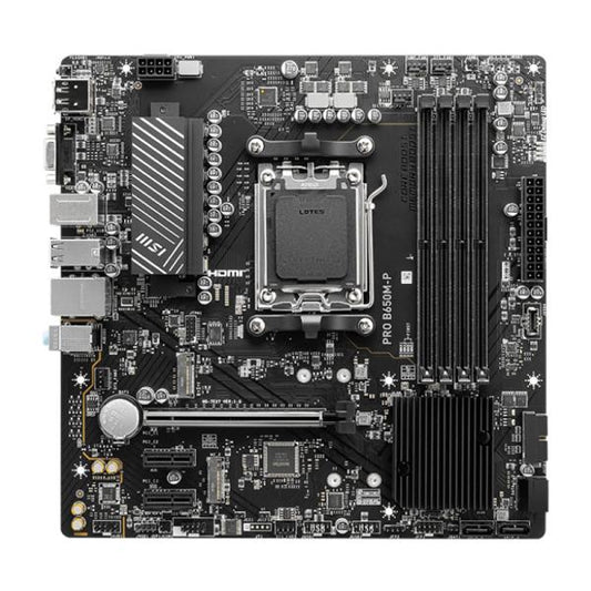 TARJETA MADRE MSI PRO B650M-P DDR5 AM5 MICRO-ATX 911-7E27-001