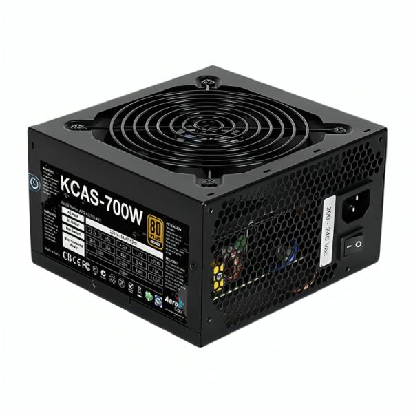 FUENTE DE PODER AEROCOOL KCAS 700W 80 PLUS BRONZE NO MODULAR ATX ACPB-KC70FUC.12