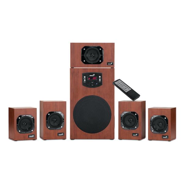 PARLANTE GENIUS RS2 SWHF5.1 4600 125W CABLEADO USB / RCA  31730016401