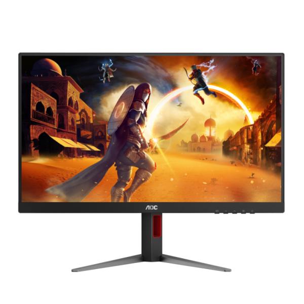 MONITOR GAMING  27" AOC 27G4 FHD 1920 × 1080 180HZ 0.5MS HDMI DP ADAPTIVE SYNC