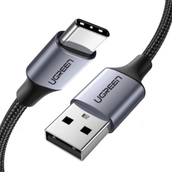 CABLE UGREEN US288 USB-A A USB-C 3A 1M CARGA RAPIDA 60126