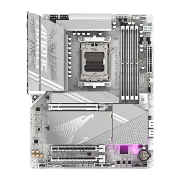 TARJETA MADRE GIGABYTE X870 AORUS ELITE WIFI7 ICE WIFI7 AM5 ATX DDR5