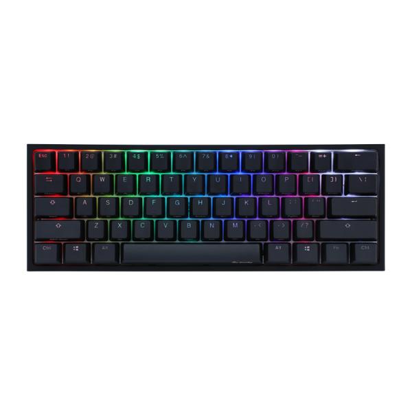 TECLADO GAMING RGB DUCKY ONE 2 PRO MINI MECÁNICO USB-C ESPAÑOL SWITCH PLATEADO DKON2061ST-PESPDAZT2