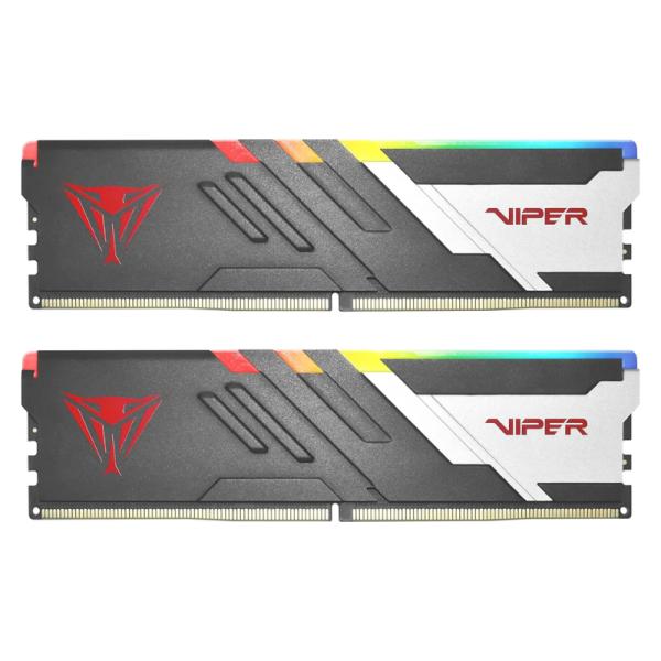 MEMORIA RAM PC 32GB PATRIOT VIPER VENOM RGB PVVR532G560C36K DDR5 5600MHZ CL36 1.25V