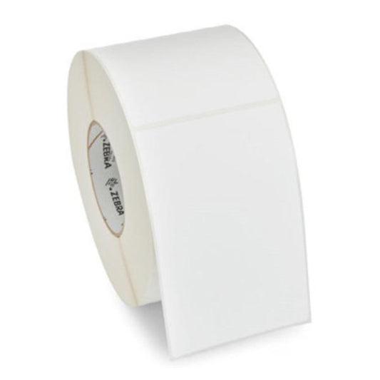 ROLLO DE ETIQUETA ZEBRA Z-ESSENTIALS 540T 4" X 2" NUCLEO 1" 5.1" OD CON PERFORACION 1770 ETIQUETAS/ROLLO 10043288