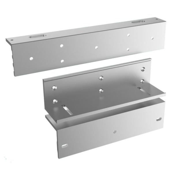 BRACKET PARA CERRADURA MAGNETICA HIKVISION DS-K4H255-LZ COMPATIBLE CON PUERTAS DE VIDRIO MADERA Y METAL 305701053