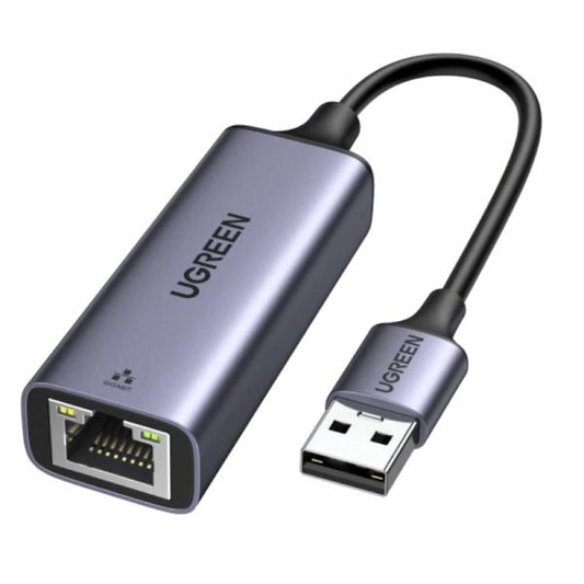 ADAPTADOR DE RED UGREEN CM209 USB-A A RJ45 ETHERNET 1000MBPS 50922