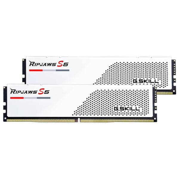 MEMORIA RAM PC 32GB (2 X 16GB) G.SKILL RIPJAWS S5 DDR5 5600MHZ CL28-34-34-89 F5-5600J2834F16GX2-RS5W