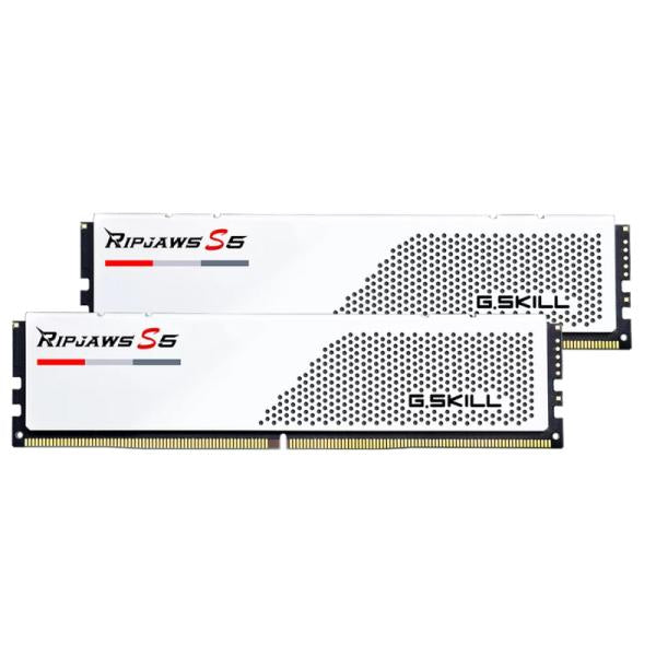 MEMORIA RAM PC 32GB (2 X 16GB) G.SKILL RIPJAWS S5 DDR5 6000MHZ CL30-40-40-96 F5-6000J3040F16GX2-RS5W