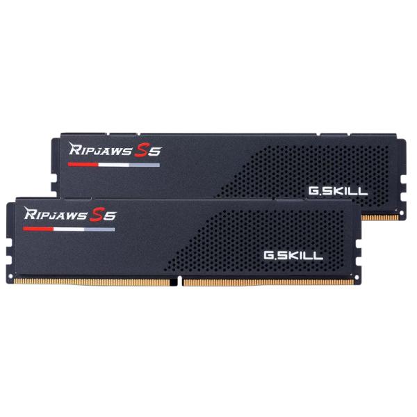 MEMORIA RAM PC 32GB (2X16GB) G.SKILL RIPJAWS S5 DDR5 6400MHZ CL36 1.35V NEGRO F5-6400J3648F16GX2-RS5K