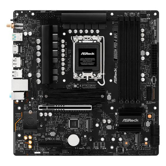 TARJETA MADRE ASROCK B860M PRO-A WIFI LGA1851 MICRO ATX DDR5