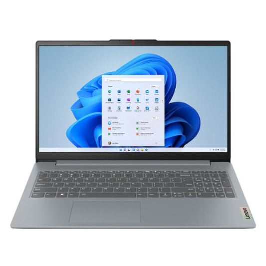 Laptop Lenovo Ideapad Slim 3i 15.6" Core i3-N305, 8GB RAM, 128GB SSD, Windows 11 Home (Inglés), Gris