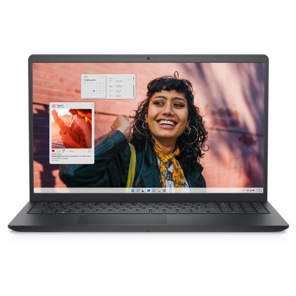 Laptop Dell DC15250 15.6" Core i3-1305U, 8GB RAM, 512GB SSD, Windows 11 Home (Inglés), Negro