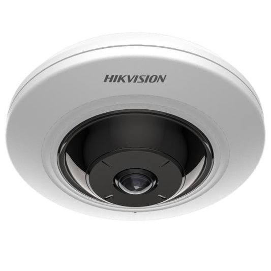 CAMARA HIKVISION DS-2CD2955G0-ISU(1.05MM) (O-STD) (E) 5 MP F2.25 FOV 180 IR 8 M AUDIO MICRÓFONO INCORPORADO