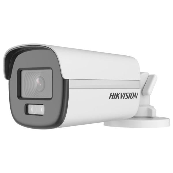 CAMARA DE SEGURIDAD ANALOGA HIKVISION DS-2CE12DF0T-F(2.8MM)(O-STD) (E) F1.0 COLOR 24/7 WHITE LIGHT 40M IP67 SEÑAL 4 EN 1