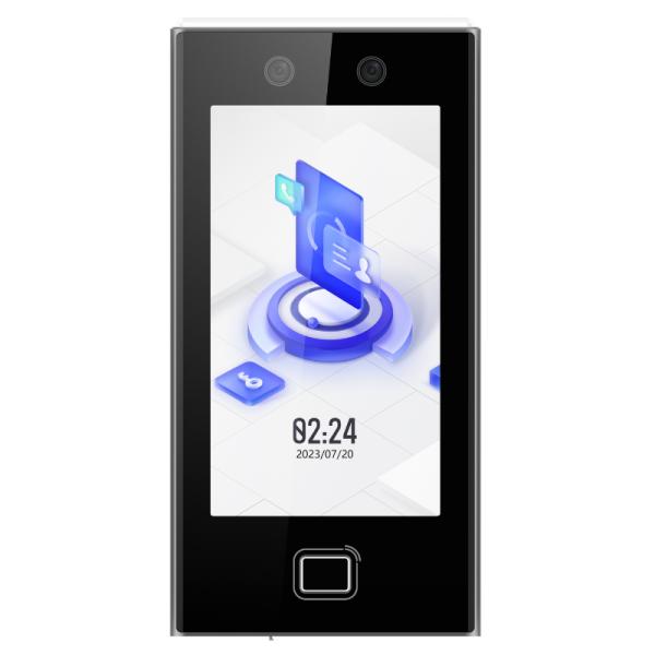 LECTOR BIOMETRICO DE RECONOCIMIENTO FACIAL HIKVISION DS-K1T670MFWX(O-STD) (E) TOUCHSCREEN 2MP LENTE DUAL