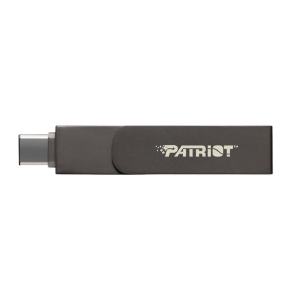 MEMORIA USB 128GB PATRIOT  ILUXE STICK USB 3.2 GEN1 TYPE-C / LIGHTNING RESPALDO AUTOMÁTICO MFI IPHONE/IPAD PI128GSKM30CL
