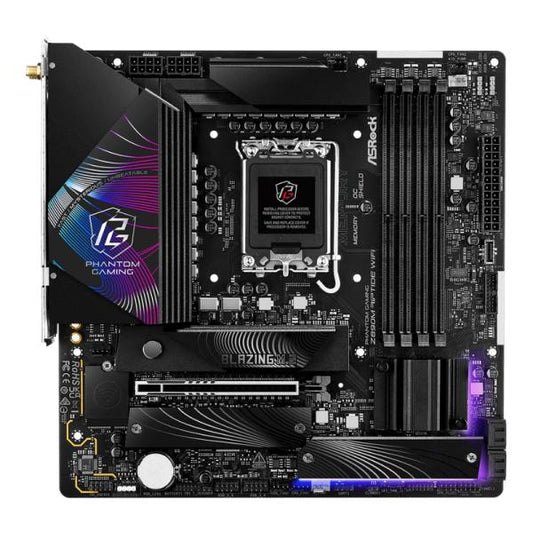 TARJETA MADRE ASROCK Z890M RIPITIDE WIFI LGA1851 MICRO ATX DDR5 MB-Z890MRIPWIFI