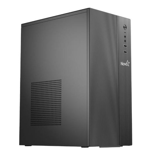 CASE NOVA MZ-588B SIN VENTILACIÓN INCLUIDA CON FUENTE DE PODER 200W E010-169