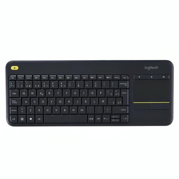 TECLADO LOGITECH K400 PLUS MEMBRANA INALÁMBRICO BLUETOOTH ESPAÑOL CON TOUCHPAD INTEGRADO 920-007123