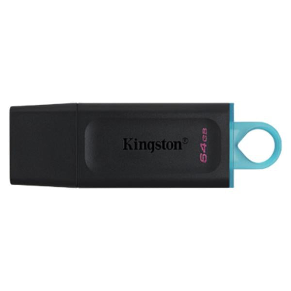 MEMORIA USB 64GB 3.2 KINGSTON GEN 1 EXODIA BLACK/TEAL DTX/64GB