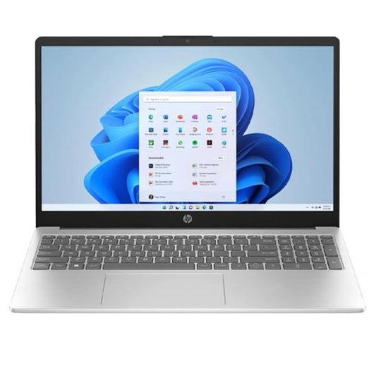 Laptop HP 15-FD0123DX 15.6" Core i3-1315U, 8GB RAM, 256GB SSD, Windows 11 Home (Touch, Inglés), Plateado